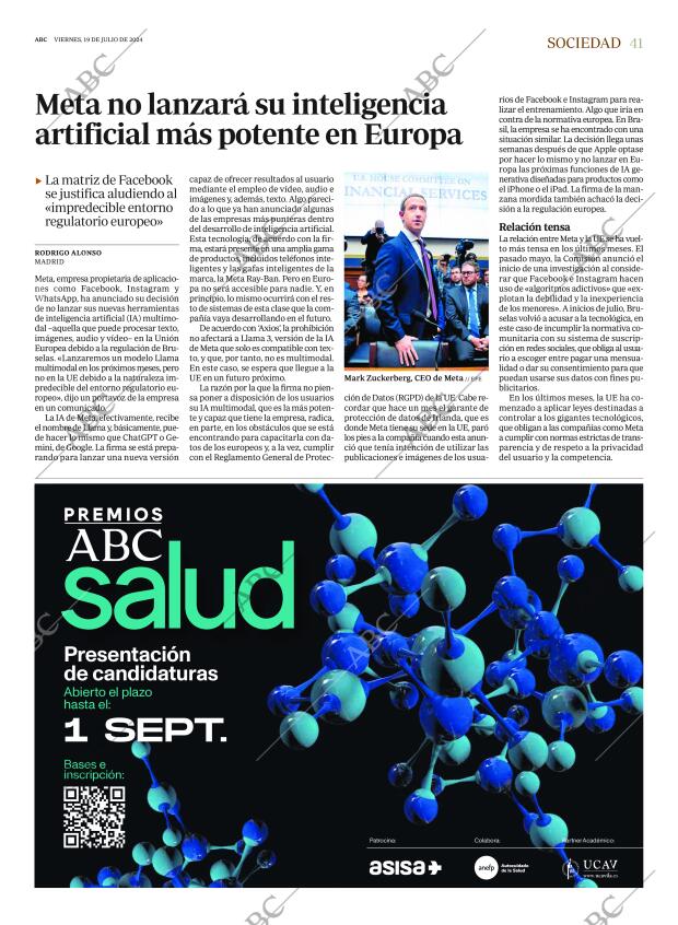 ABC CORDOBA 19-07-2024 página 41