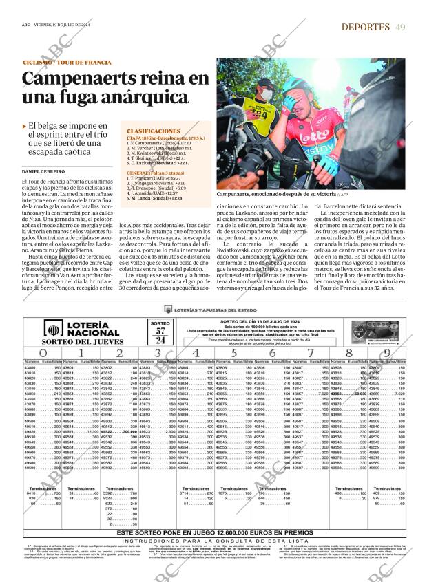 ABC CORDOBA 19-07-2024 página 49