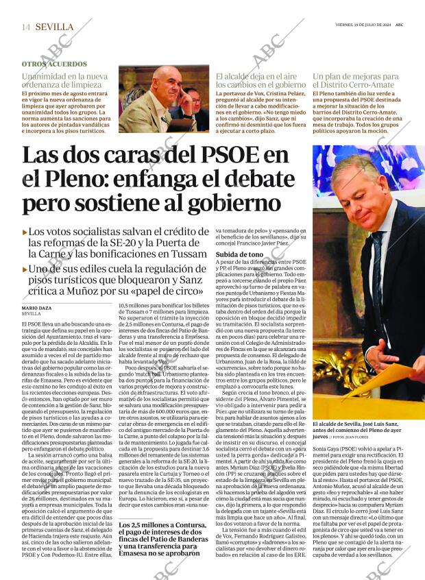ABC SEVILLA 19-07-2024 página 14