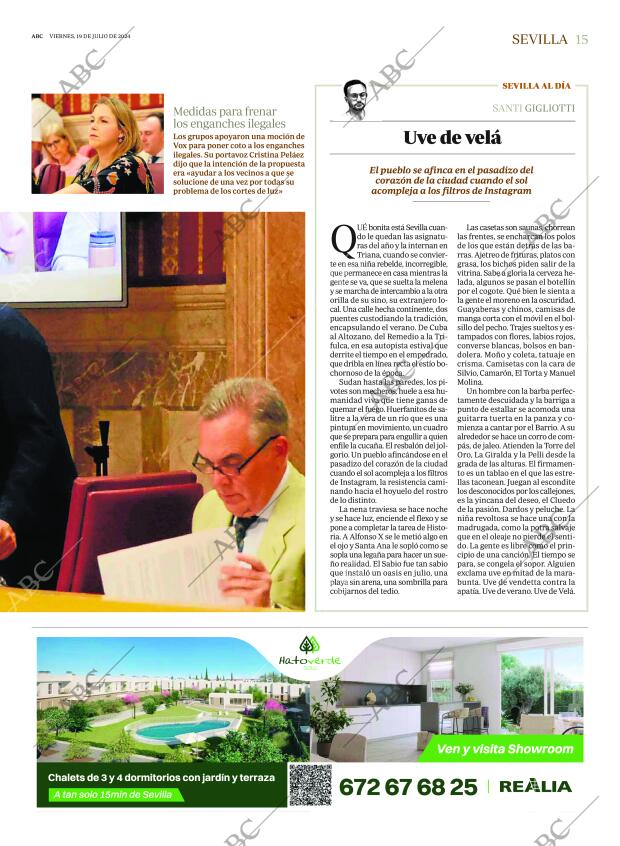 ABC SEVILLA 19-07-2024 página 15