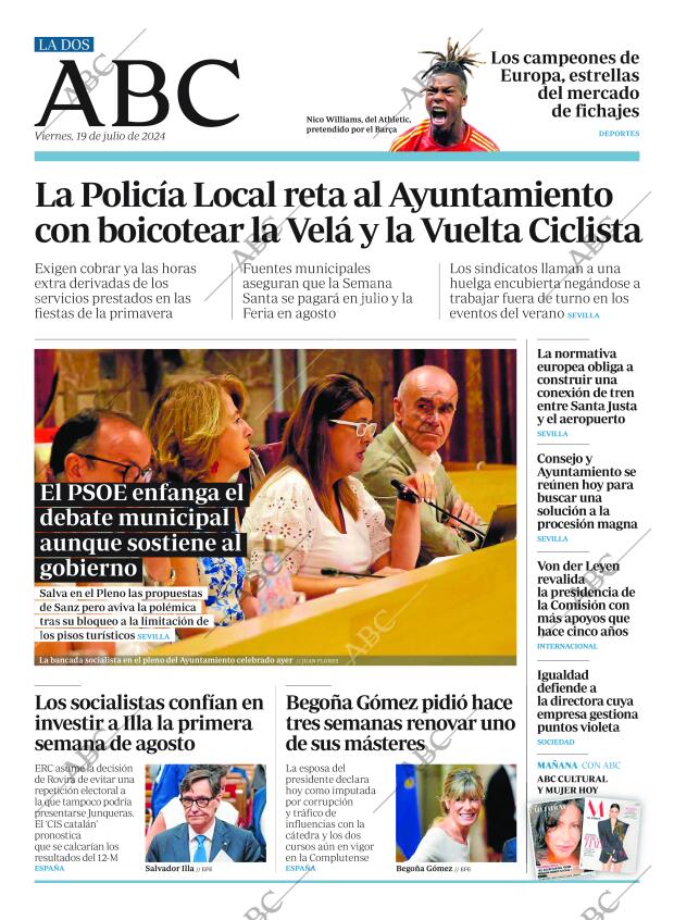 ABC SEVILLA 19-07-2024 página 2
