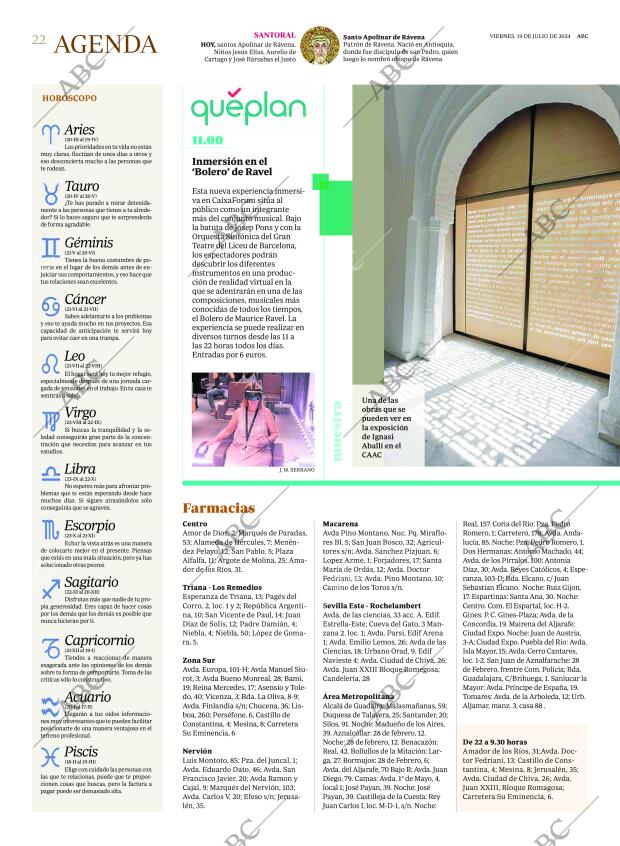 ABC SEVILLA 19-07-2024 página 22