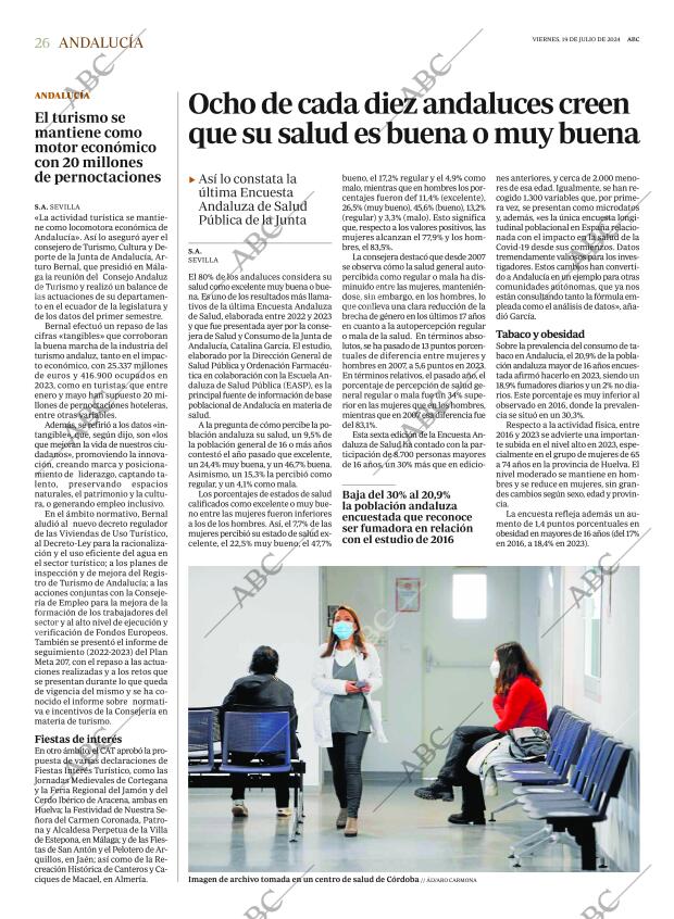 ABC SEVILLA 19-07-2024 página 26