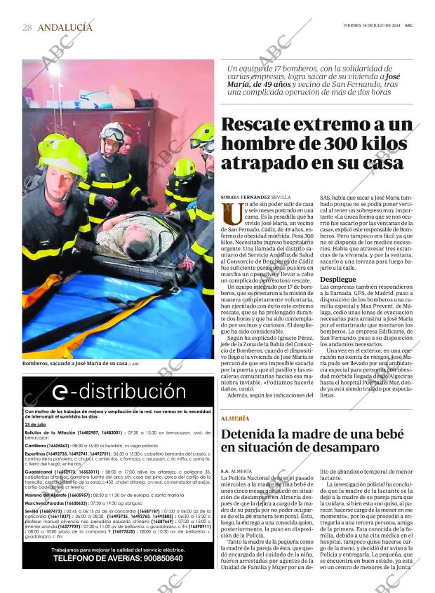 ABC SEVILLA 19-07-2024 página 28