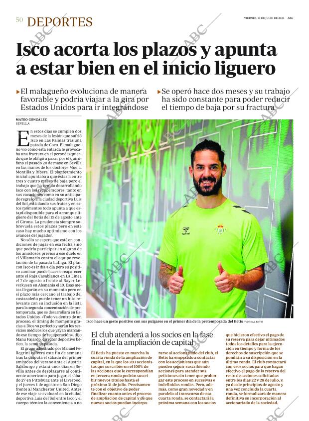 ABC SEVILLA 19-07-2024 página 50