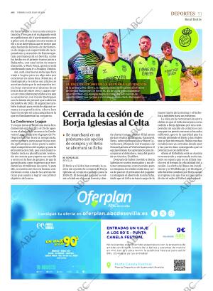 ABC SEVILLA 19-07-2024 página 51