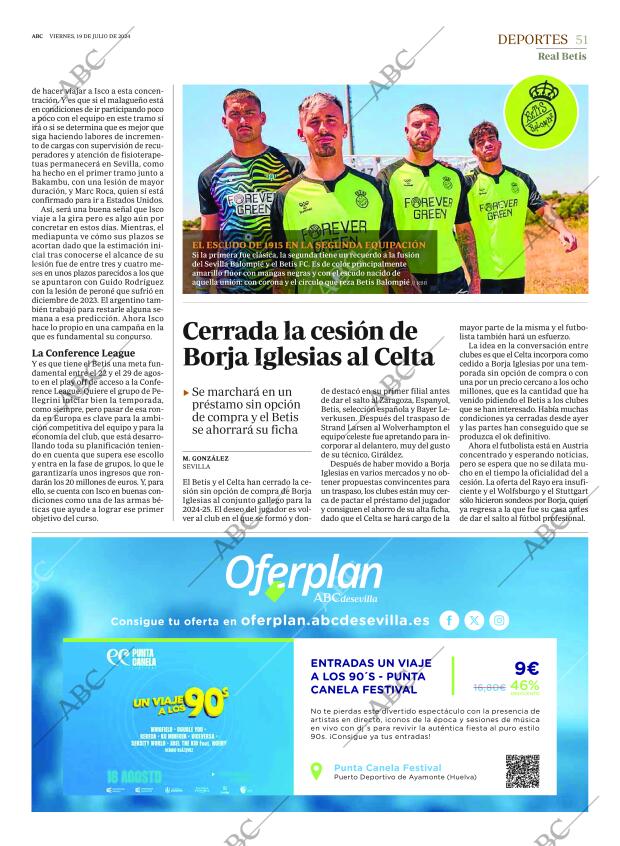ABC SEVILLA 19-07-2024 página 51