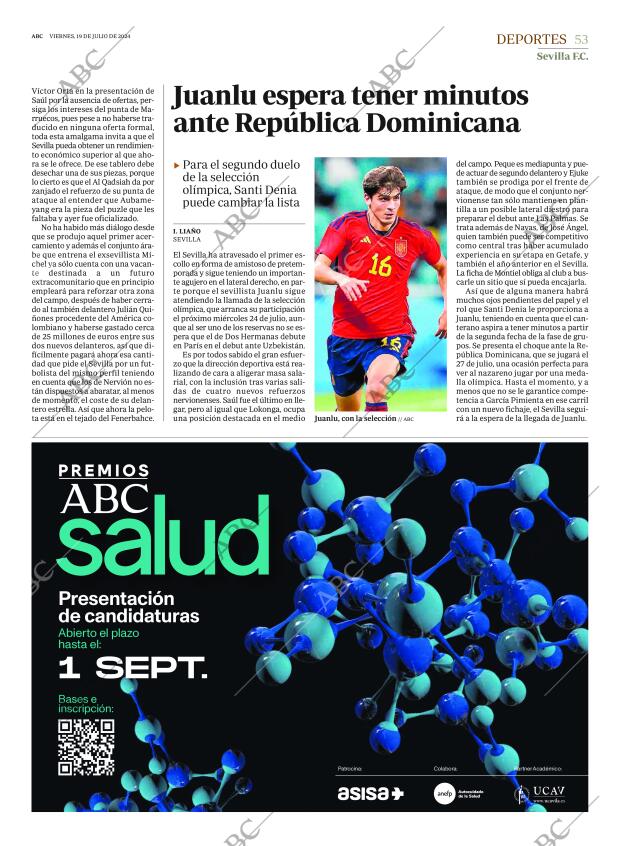 ABC SEVILLA 19-07-2024 página 53