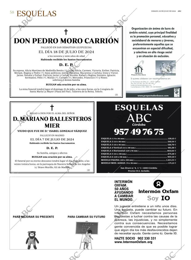 ABC CORDOBA 20-07-2024 página 58