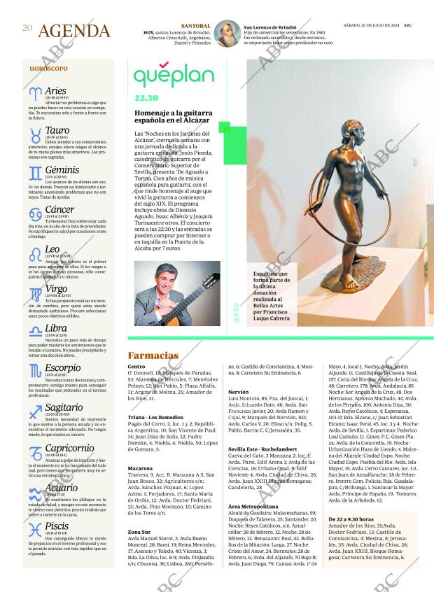 ABC SEVILLA 20-07-2024 página 20