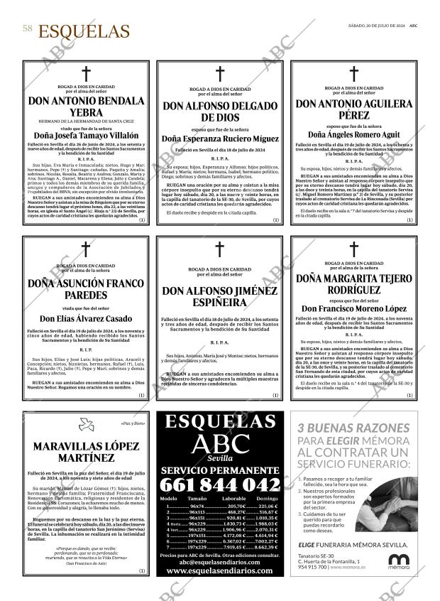 ABC SEVILLA 20-07-2024 página 58