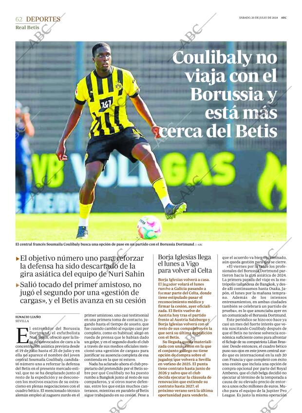 ABC SEVILLA 20-07-2024 página 62