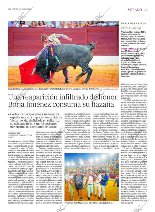 ABC SEVILLA 20-07-2024 página 73