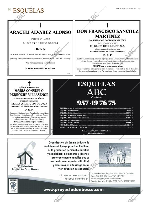 ABC CORDOBA 21-07-2024 página 50