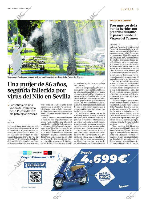 ABC SEVILLA 21-07-2024 página 19