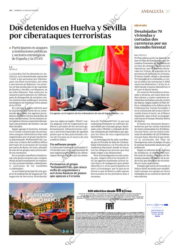 ABC SEVILLA 21-07-2024 página 27
