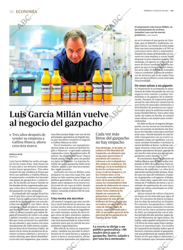 ABC SEVILLA 21-07-2024 página 50