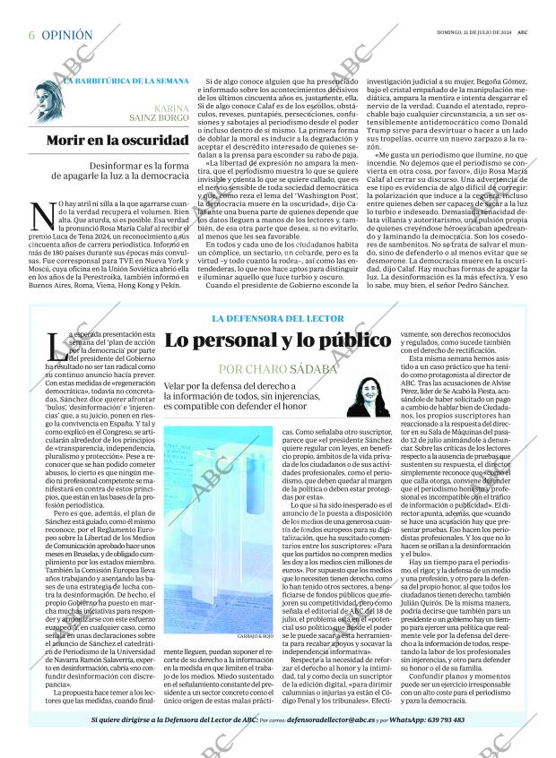 ABC SEVILLA 21-07-2024 página 6