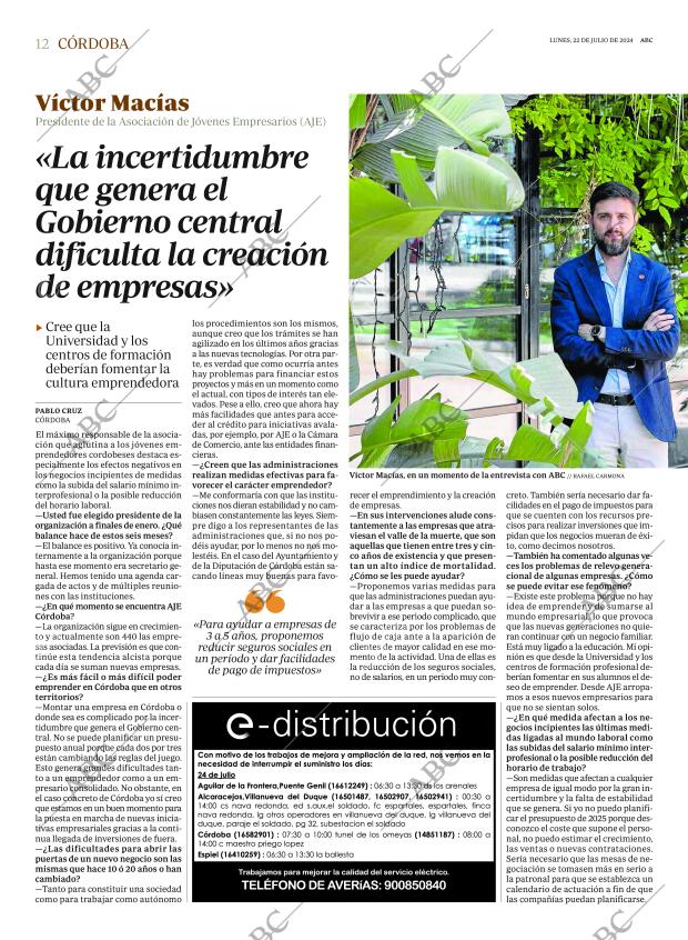 ABC CORDOBA 22-07-2024 página 12