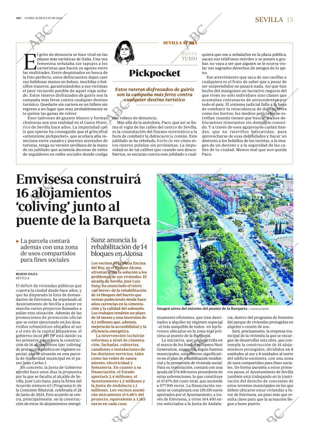 ABC SEVILLA 22-07-2024 página 15
