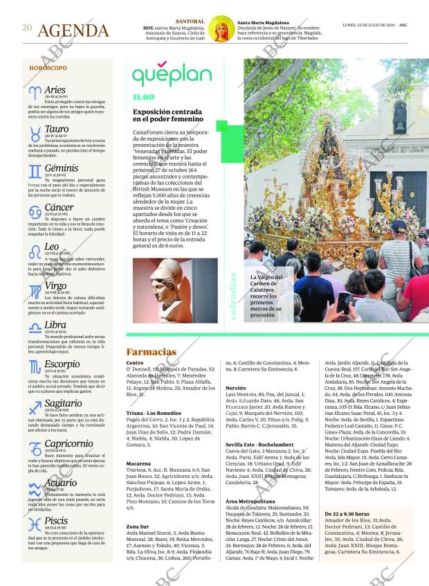 ABC SEVILLA 22-07-2024 página 20