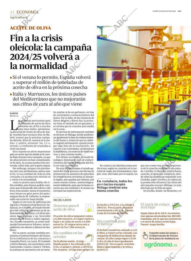 ABC SEVILLA 22-07-2024 página 44