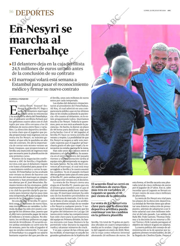 ABC SEVILLA 22-07-2024 página 56