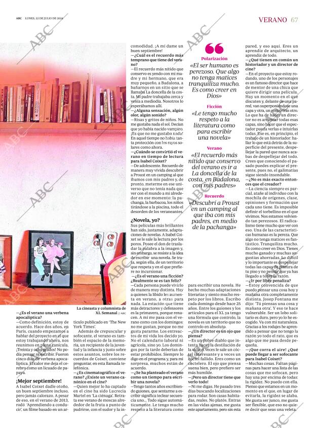ABC SEVILLA 22-07-2024 página 67