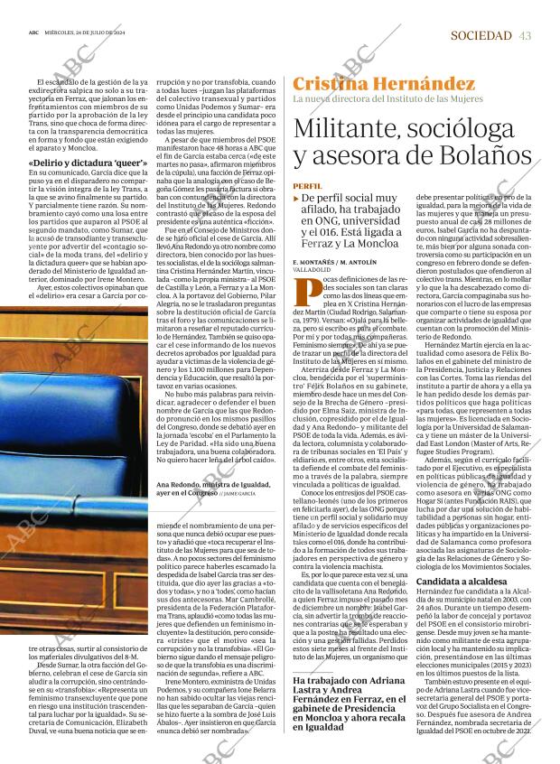 ABC CORDOBA 24-07-2024 página 43