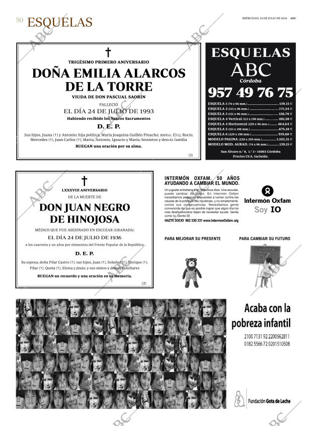 ABC CORDOBA 24-07-2024 página 50