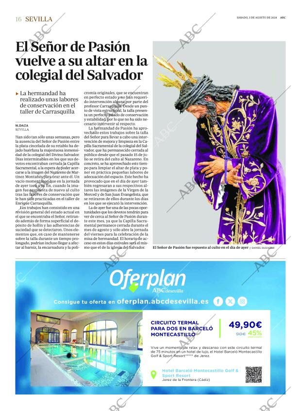 ABC SEVILLA 03-08-2024 página 16