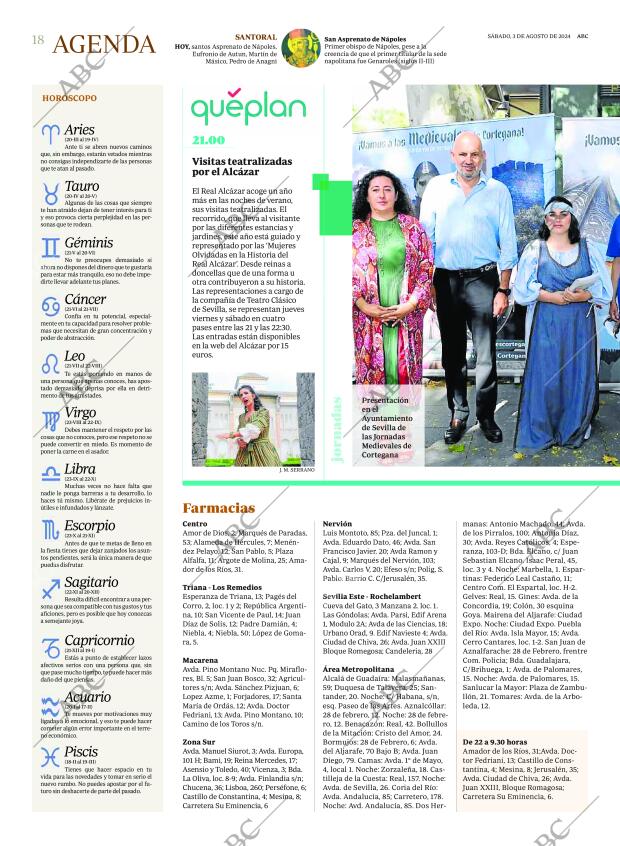 ABC SEVILLA 03-08-2024 página 18