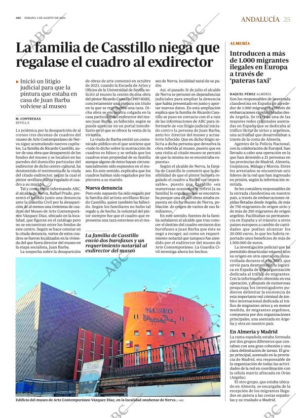 ABC SEVILLA 03-08-2024 página 25