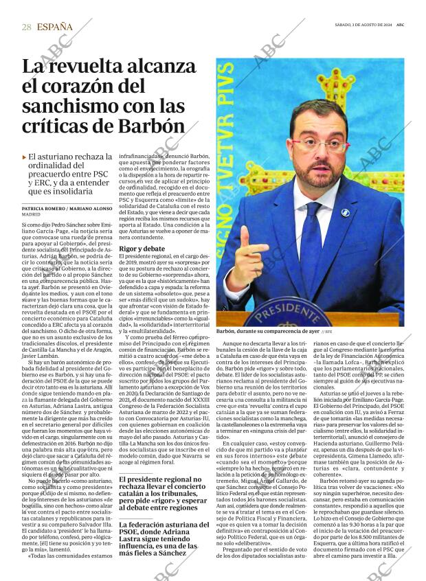 ABC SEVILLA 03-08-2024 página 28