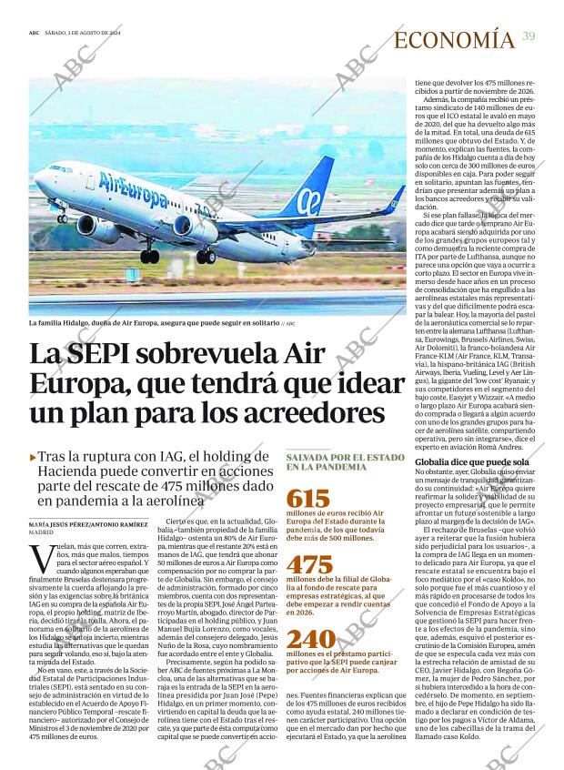 ABC SEVILLA 03-08-2024 página 39