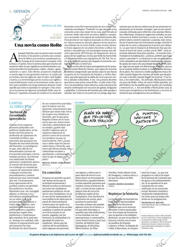 ABC SEVILLA 03-08-2024 página 6