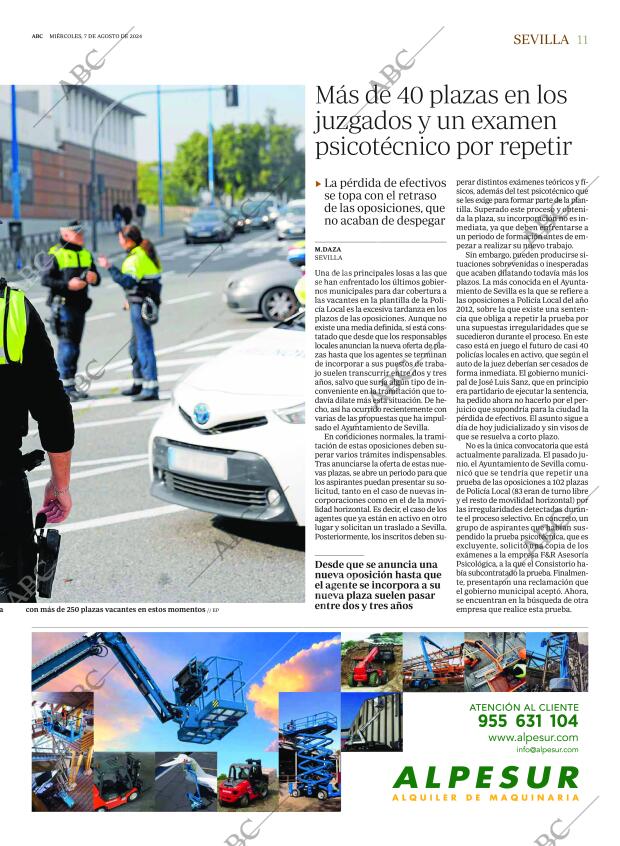 ABC SEVILLA 07-08-2024 página 11