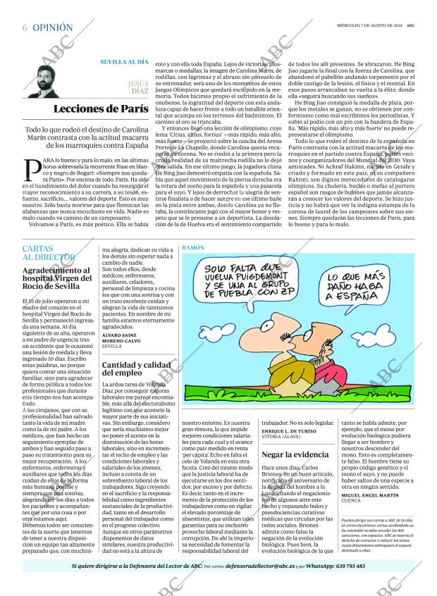 ABC SEVILLA 07-08-2024 página 6