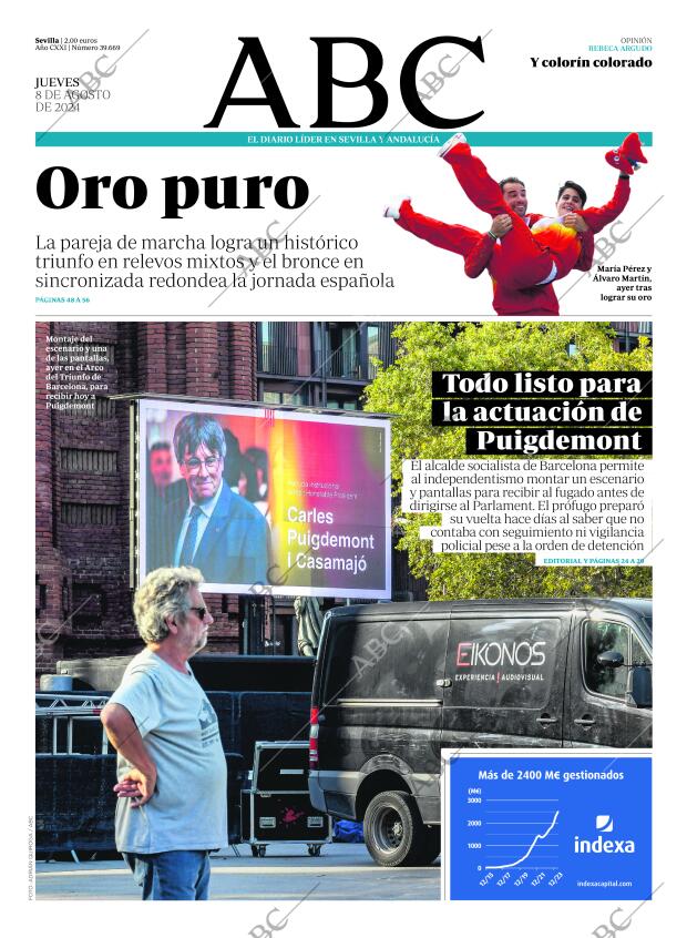ABC SEVILLA 08-08-2024 página 1