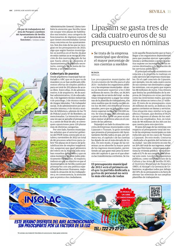 ABC SEVILLA 08-08-2024 página 11
