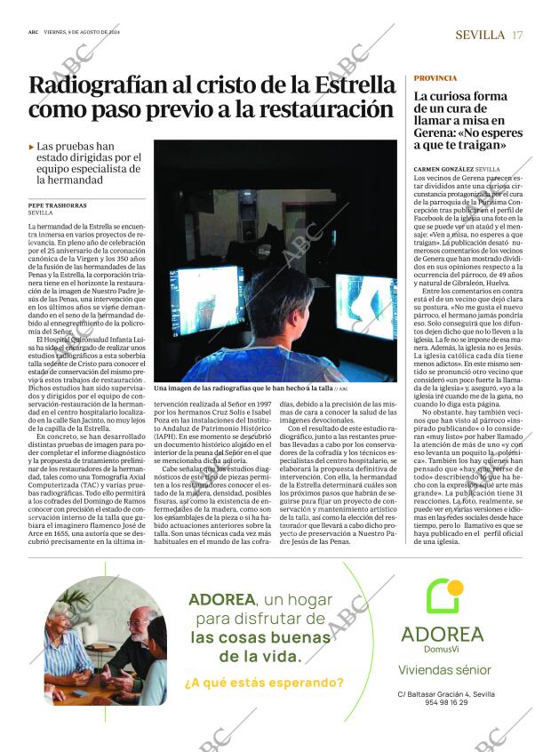 ABC SEVILLA 09-08-2024 página 17