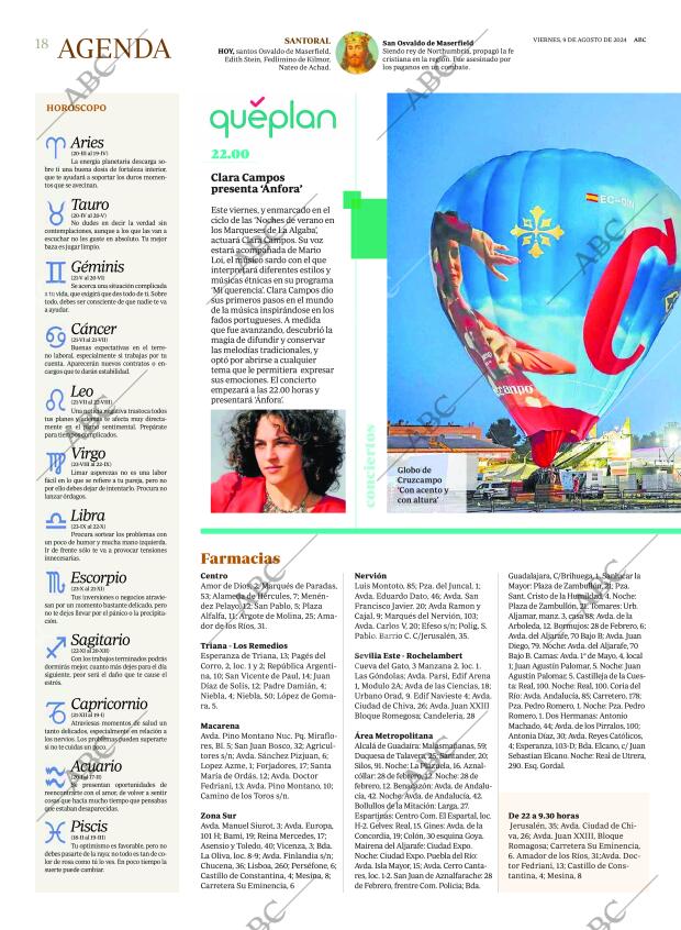 ABC SEVILLA 09-08-2024 página 18