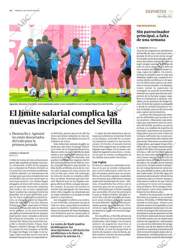 ABC SEVILLA 09-08-2024 página 59
