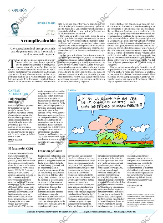 ABC SEVILLA 09-08-2024 página 6