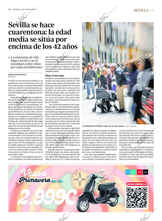 ABC SEVILLA 11-08-2024 página 13