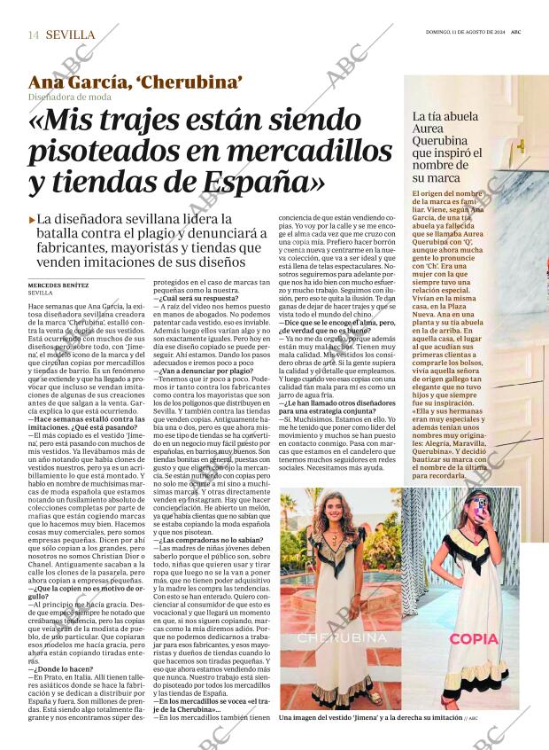 ABC SEVILLA 11-08-2024 página 14