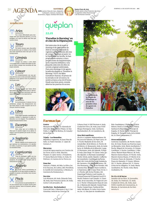 ABC SEVILLA 11-08-2024 página 20