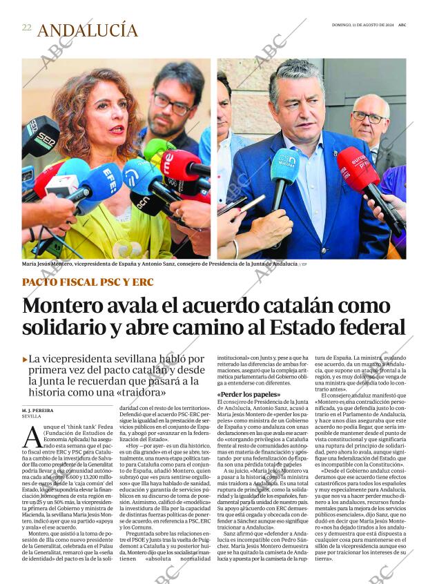 ABC SEVILLA 11-08-2024 página 22