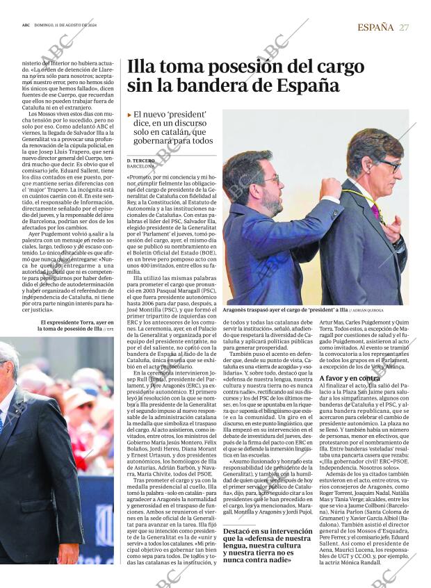 ABC SEVILLA 11-08-2024 página 27