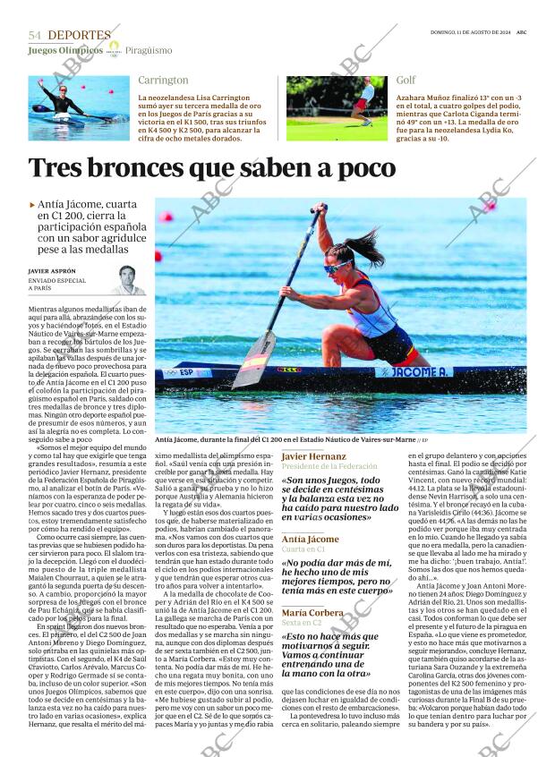 ABC SEVILLA 11-08-2024 página 54